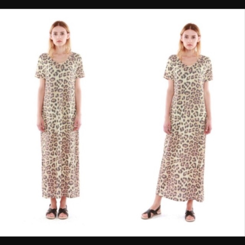HP - Super Soft Leopard Maxi Dress - $159 NWT